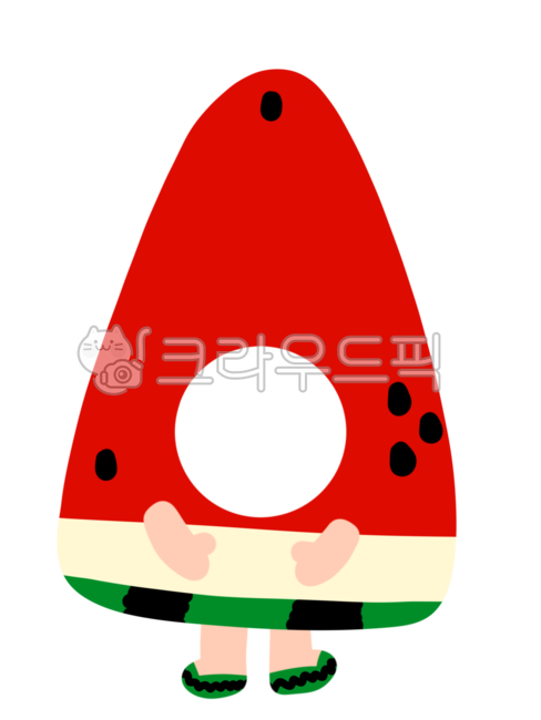watermelonillust,Daycare face synthesis,watermelon name tag,watermelon face,watermelonface,summer environment board,watermelon,Daycare environment board,face composition,watermelon face composition