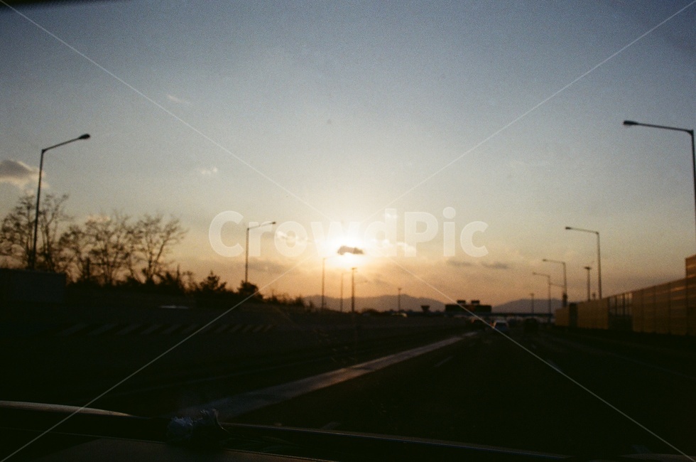 퇴근길,노을,해질녘,드라이브,일몰,sunset,썬셋
