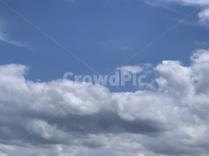 구름,서울하늘,sky,뭉게구름,파란