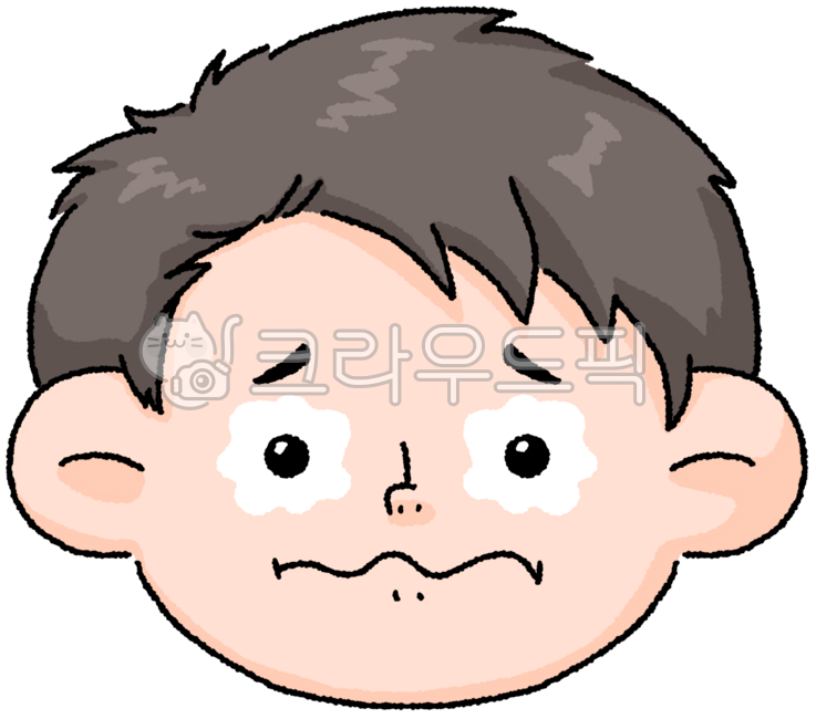 person,face,expression,emotion,emoticon,sticker,head,png,drawing,illustration,man,boy,crying,grumbling,wronged,sadness,sad