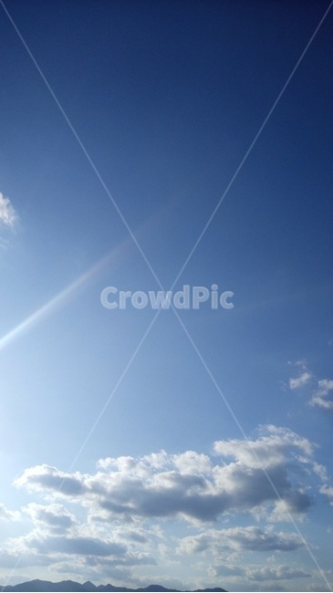 파란,하늘,구름,빛,꼭대기,자그만한,산,자연,nature,sky,sun