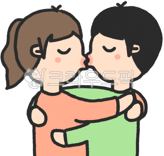 뽀뽀,커플,연인,사람,애정행각,애정,사랑,포옹,스킨쉽,뽀뽀데이,입맞춤,부부