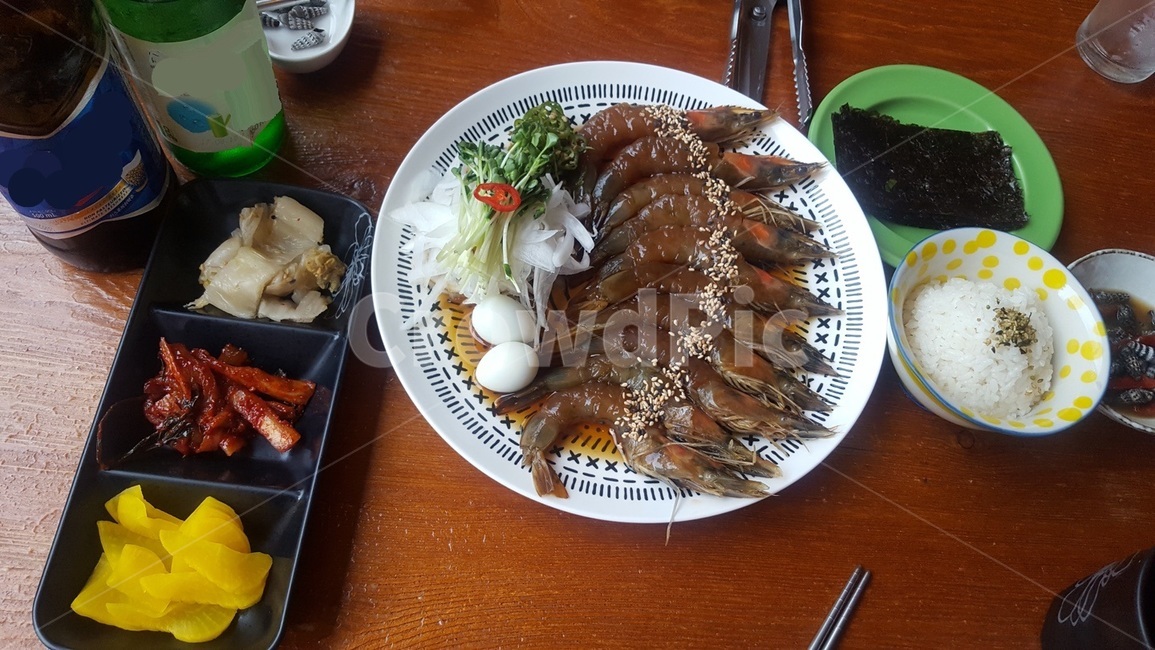 food,음식,eat,간장새우,새우장