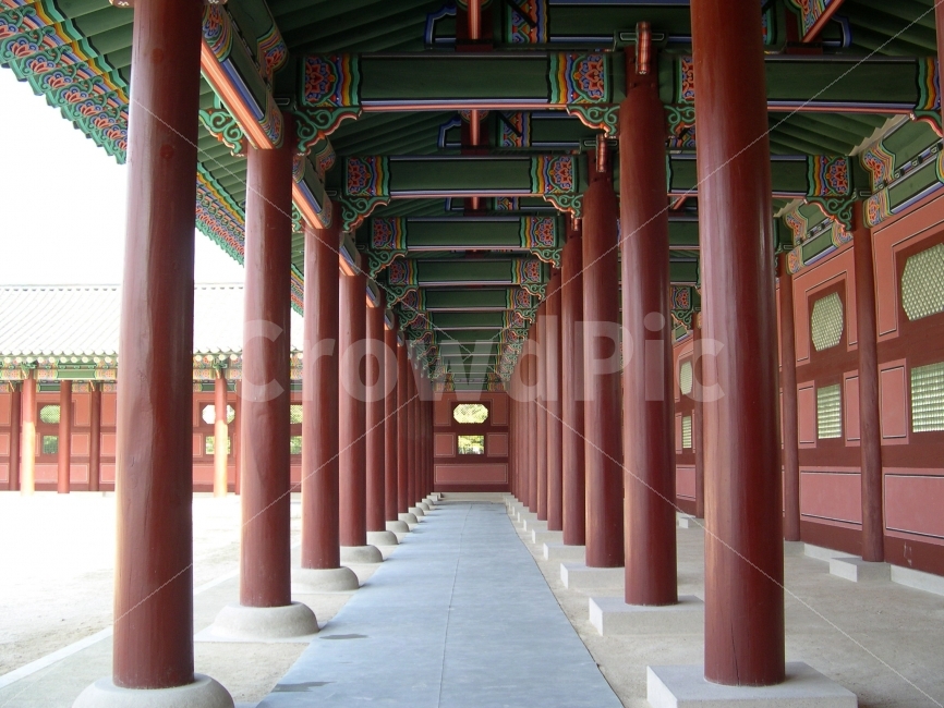 회랑,경복궁,궁궐,궁,전통건축,기둥,전통,한국,건축,korea,건축물,건물외관,exterior,building,structure,architecture,construction,한국전통,한국문화,korean traditional,korean culture