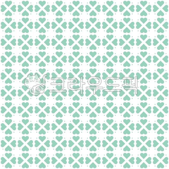 네잎클로버,클로버,하트,패턴,텍스쳐,벽지,패브릭,일러스트,레트로,배경,디자인,텍스처,질감,패턴,texture,pattern