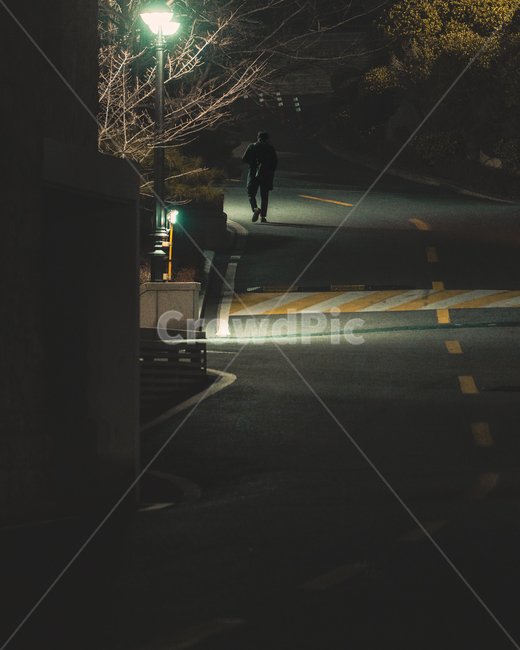 asphalt,아스팔트,인간,human,person,사람,road,보행자,pedestrian,도로,고독,아련함,city,landscape,야경,밤,풍경,nightscape,night,landscape