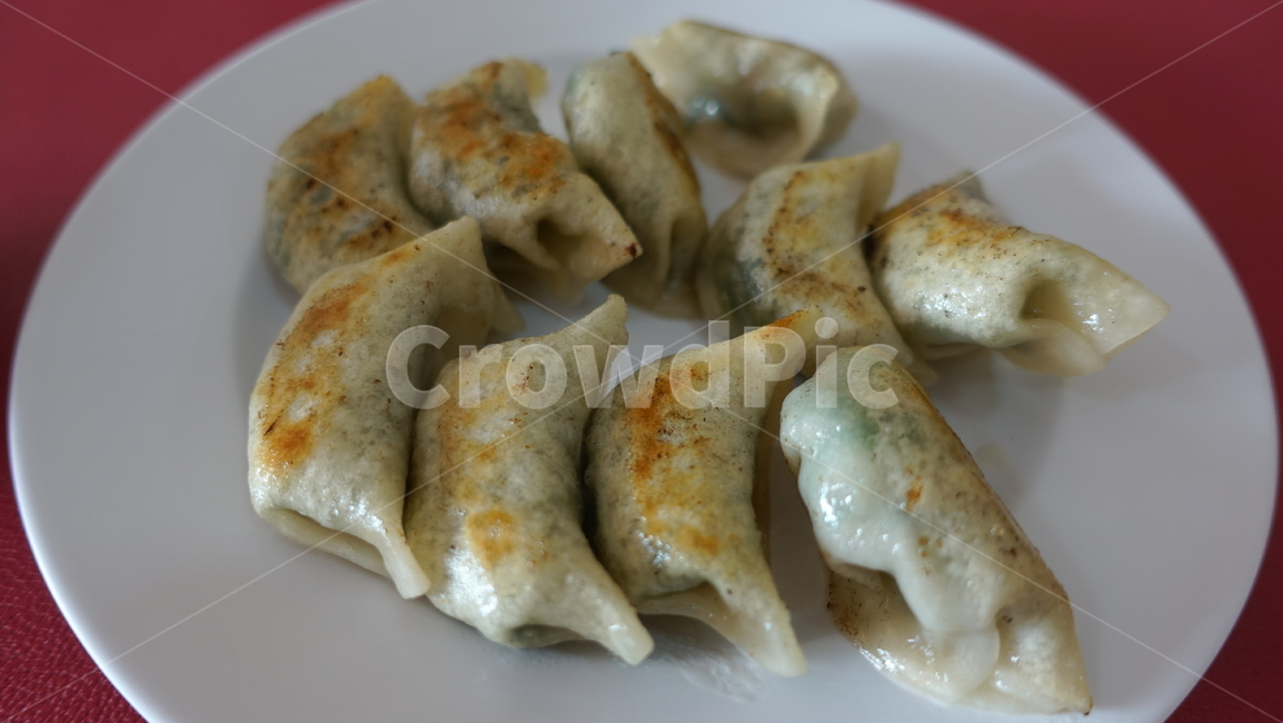 dumpling,food,음식,만두,야키교자,군만두,구운만두