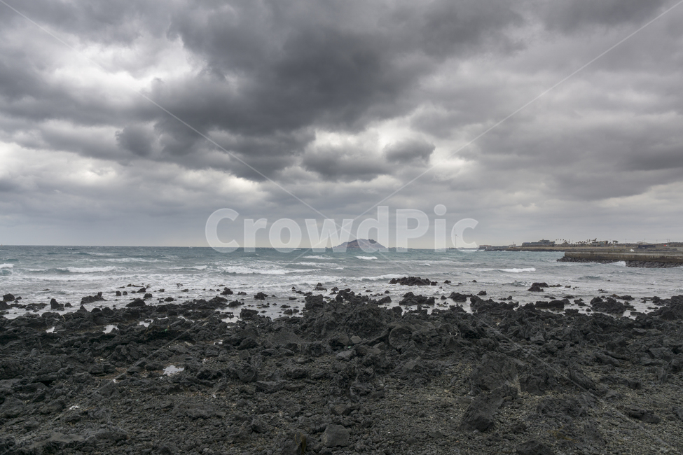 nature,자연,weather,날씨,먹구름,바다,파도,비양도,제주도,화산섬,자연,풍경,nature,landscape