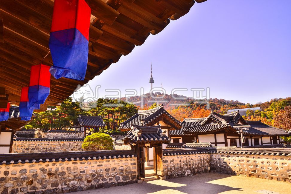 남산골한옥마을,한옥마을,문화유산,한국전통,청사초롱,등불,남산,남산타워,가을배경,시즌,계절,백그라운드,단풍숲,타워,칼라풀,색감,옥외,자연,숲,가을산,autumn,tower,namsantour,house,건물,집,architecture,건축물,지붕,housing,주택,탑,돌담