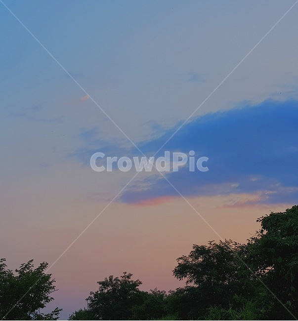 하늘,구름,노을,sky,sunset