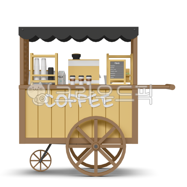 커피차,커피,커피카트,카페,푸드트럭,테이크아웃,행사,축제,이벤트,놀이공원,coffee,cafe,vendor,stalls,노점상,카트,cart,festival,event,공원,park,beverage,3d,누끼,배경없는,배경제거,아메리카노,에스프레소,espresso,americano,머신,takeout