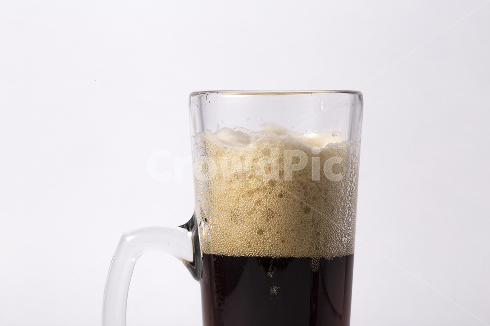 흑맥주,맥주,맥주잔,알콜,500,오백,술잔,투명,유리,손잡이,거품