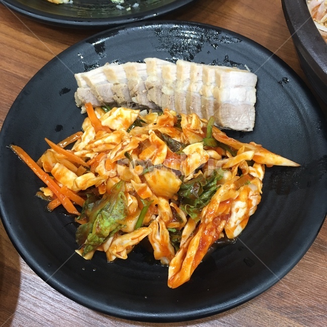 음식,요리,수육,고기,돼지고기