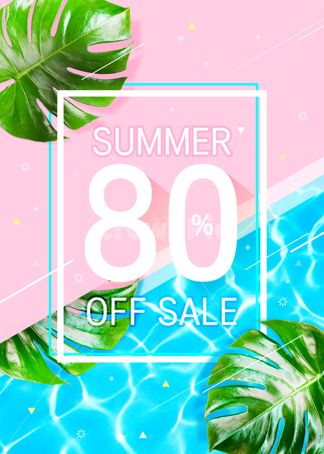풀장,물결,몬스테라,잎,나뭇잎,여름,이벤트,쇼핑,팝업,여름,계절,summer,season,축제,행사,festival,carnival,event,쇼핑,shopping,그래픽,일러스트레이션,graphic,illustration,advertisement,광고,poster,포스터,brochure,브로슈어,paper,종이,flyer,전단,art,미술