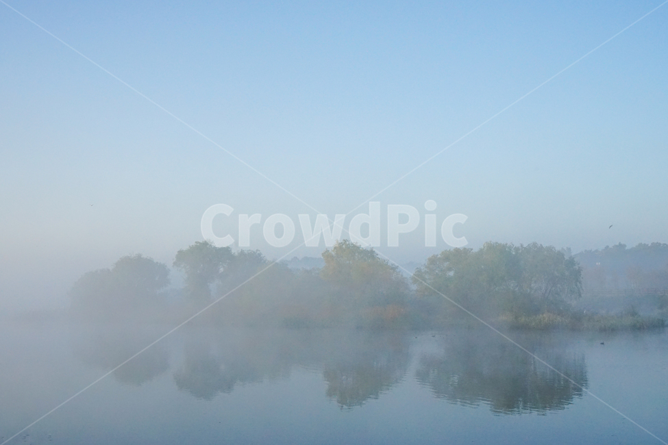 호수,저수지,계절,가을,안개,물안개,새벽,여명,가을,계절,fall,autumn,season,nature,자연,weather,날씨,outdoors,옥외