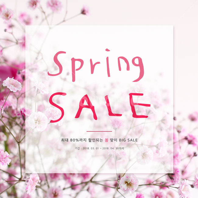 꽃,안개꽃,봄,프레임,이벤트,쇼핑,봄,계절,spring,season,축제,행사,festival,carnival,event,쇼핑,shopping,그래픽,일러스트레이션,graphic,illustration,plant,식물,blossom,flower
