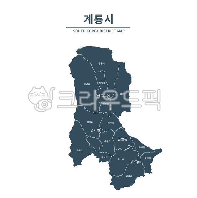 계룡시지도,계룡지도,계룡,계룡시,지도,지도일러스트,지역,대한민국,행정구역,맵,일러스트,행정지도,시,도,군,동,관할,행정