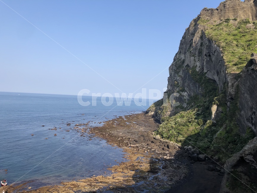 곶,nature,자연,낭떠러지,outdoors,제주도,성산일출봉,제주,자연,풍경,nature,landscape