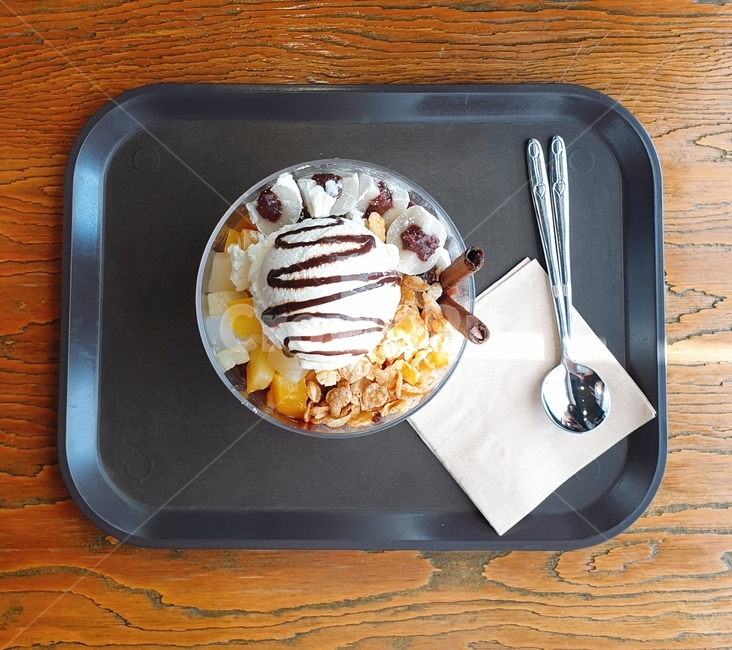 팥빙수,아이스크림,카페,숟가락,icecream