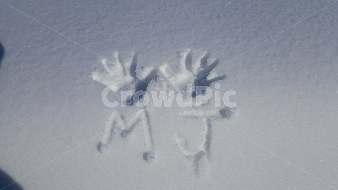 눈,친구,즐거운,손바닥,추억,글씨,손자국,snow,friend,palm,손,흰색,겨울,계절,winter,season