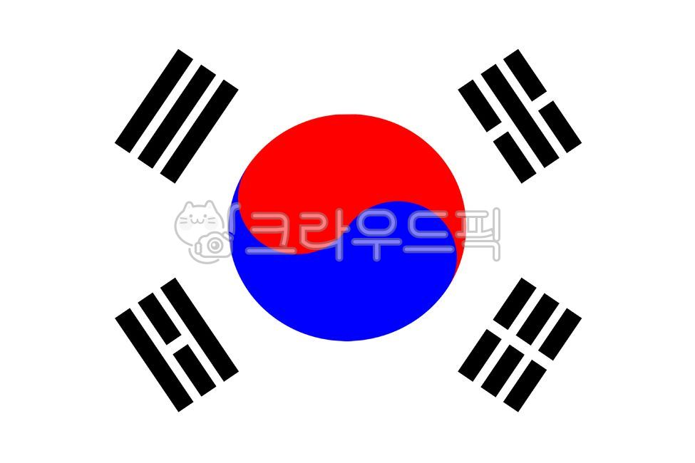 Geongom Gamli,patriotic,korea,flag,Four trigrams,Korean Flag,Taegeuk symbol,yin yang