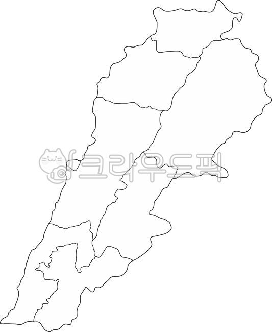 Lebanon,Lebanon map,map,Lebanon administrative divisions,Lebanon map illustration