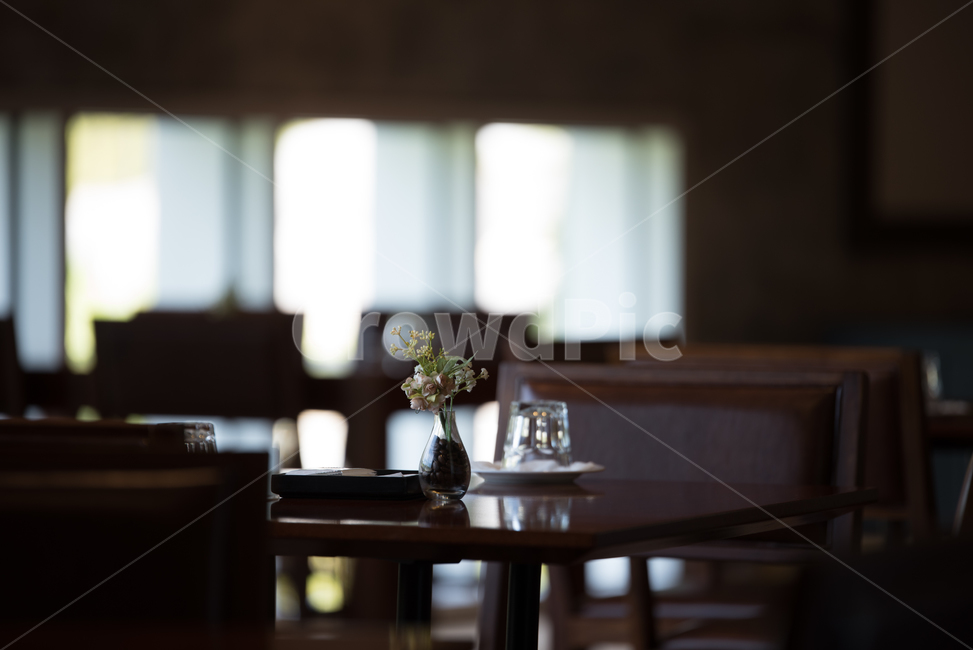 카페,테이블,꽃병,의자,커피
