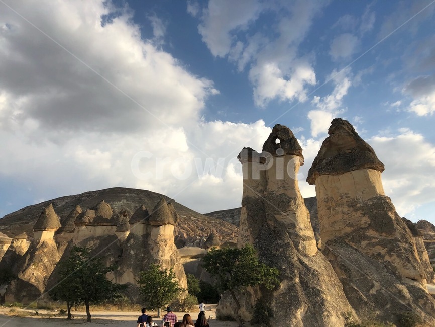cappadocia,갑바도기아,카파도기아,괴뢰메,버섯바위,터키,바위,하늘,자연,자연,풍경,nature,landscape