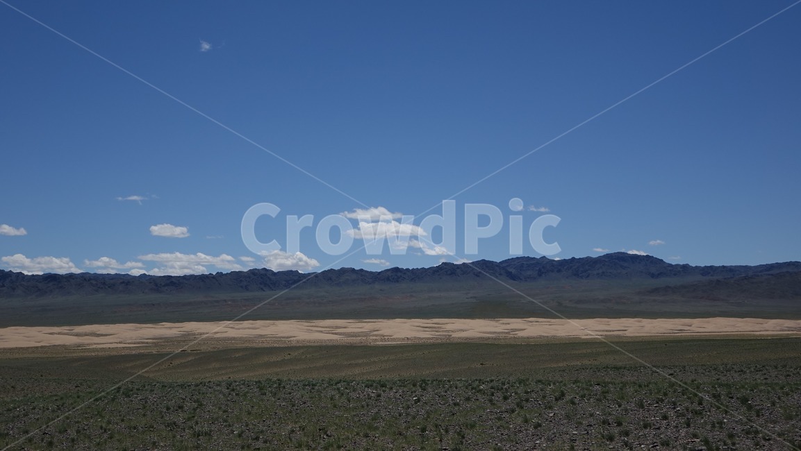 horizon,지평선,벌판,초원,field,구름,blue,파랑,grass,모래,사막,sand,dessert,오프로드,offroad,outdoors,몽골