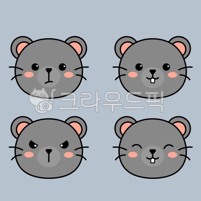 캐릭터,귀여운동물,귀여운,동물,얼굴,동물아이콘,귀여운캐릭터,귀여운동물캐릭터,동물일러스트,쥐,쥐캐릭터,찍찍이,쥐일러스트