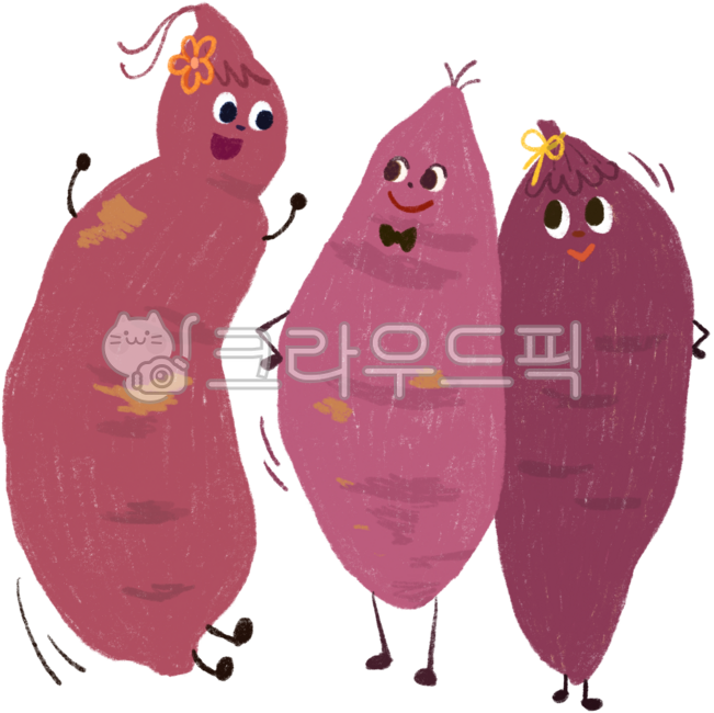 Sweet potato,character,sweetpotato,plant,delicious