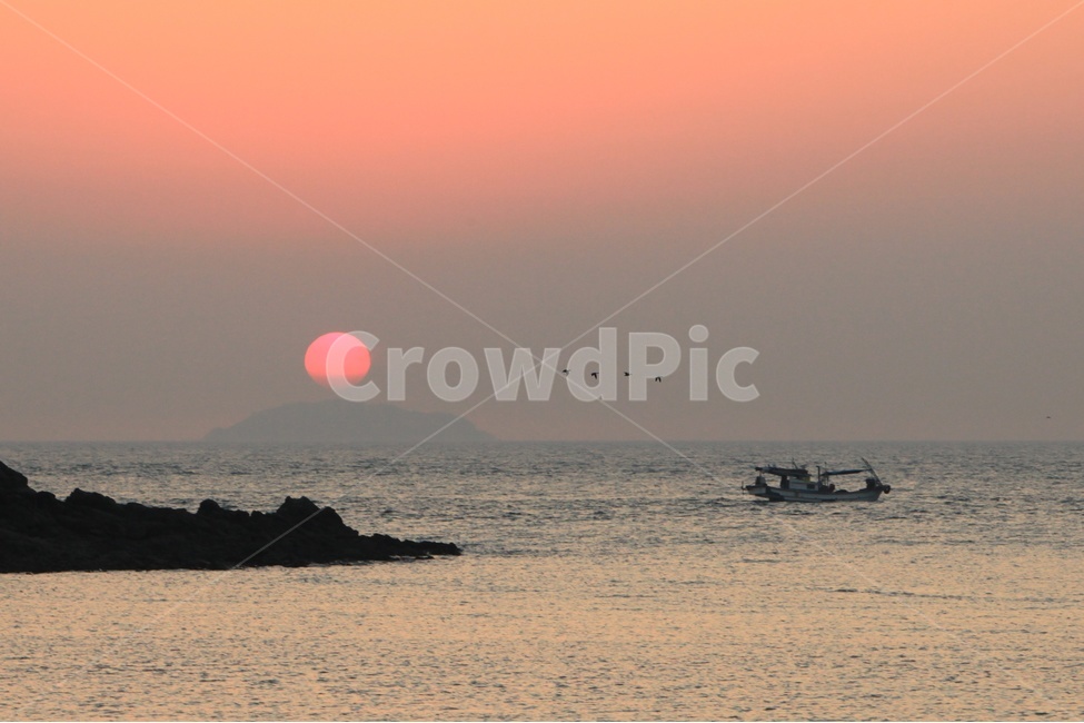 일몰,석양,태안반도,안면도,꽃지해변,자연,풍경,nature,landscape,산업,industry,industrial,어업,fishery,fishing industry,vehicle,차량,transportation,교통,boat,보트,outdoors,옥외