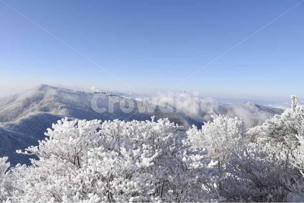 소백산,상고대,눈꽃,소백능선,천문대,강우관측탑,겨울,계절,winter,season,자연,풍경,nature,landscape,한국자연풍경,한국자연경관,korea nature landscape,ice,빙,outdoors,옥외