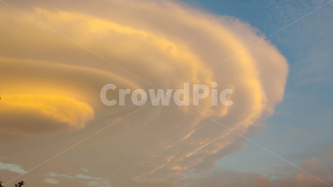 구름,비행접시구름,제주도하늘,기묘한구름,cloud
