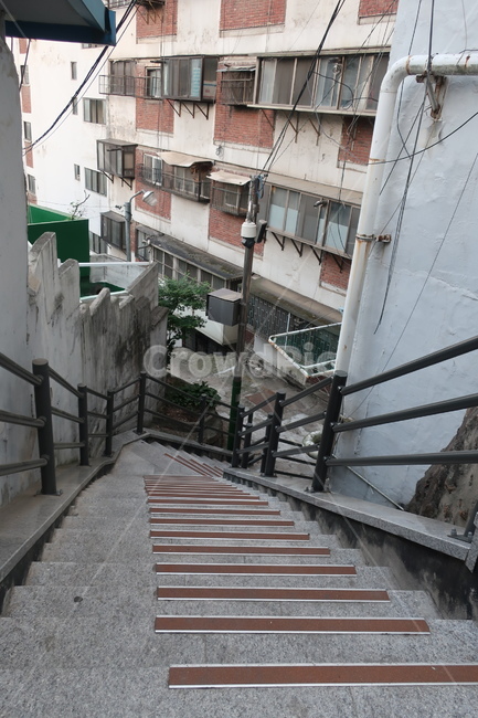 계단,구도,원근법,stair,남산계단,동네계단,전봇대,주택
