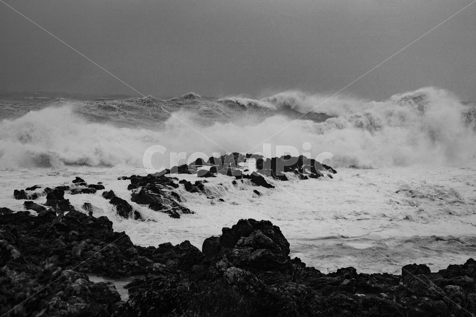 파도,거칠은,태풍,물결,바다,바람,자연,풍경,nature,landscape,흑백,모노톤,monochrome,black and white,ocean,대양,sea,water,물,outdoors,옥외