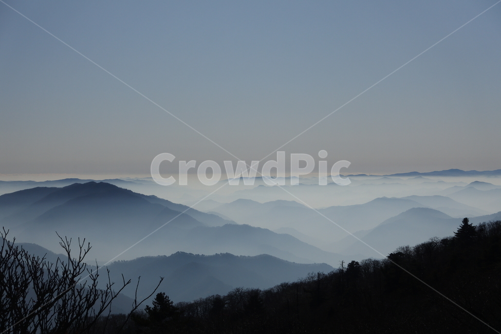 발왕산,산,정상,풍경,운무,안개,구름,몽환적인,실루엣,nature,자연,mountain,outdoors,옥외,mountainrange,산맥,자연,풍경,nature,landscape