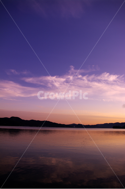 강,산,하늘,구름,풍경,노을,sunset,color,자연,풍경,nature,landscape,실루엣,그림자,silhouette,shadow,outdoors,옥외