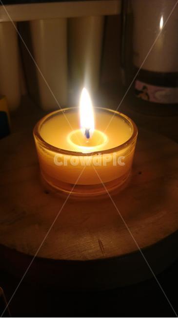 초,촛불,노랑,밀납초,불,따뜻함