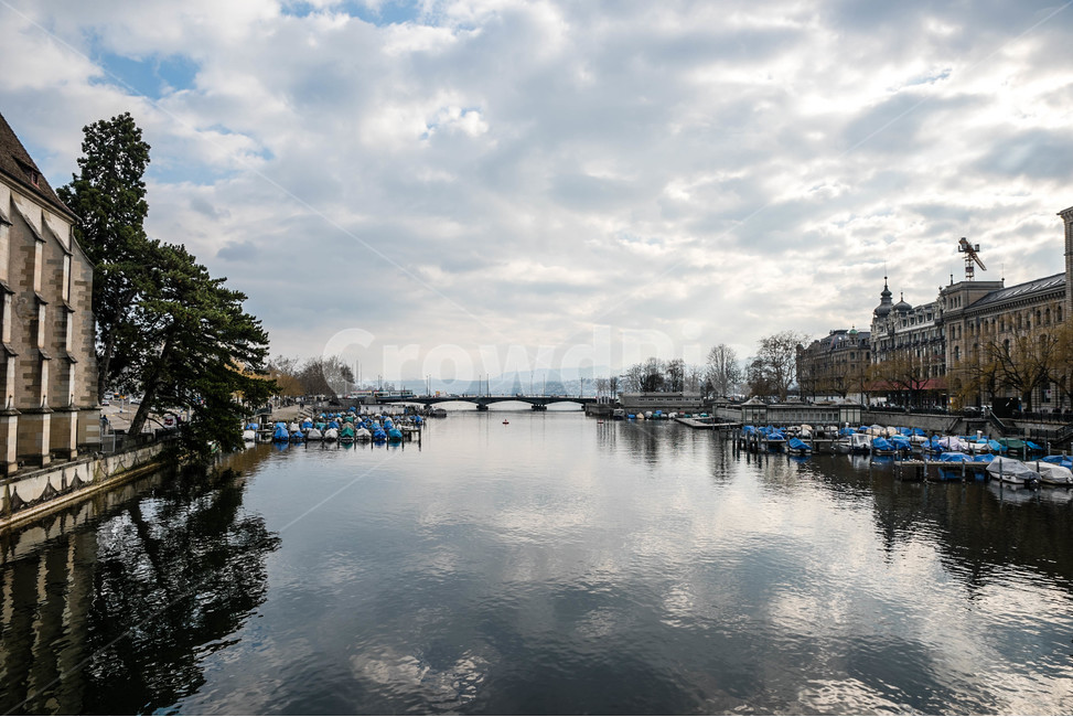 반영,하늘,강,배,구름,reflection,sky,river,boat,유럽,europe