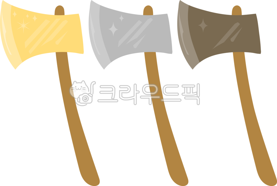 도끼,금도끼,은도끼,동도끼,도끼일러스트,쇠도끼