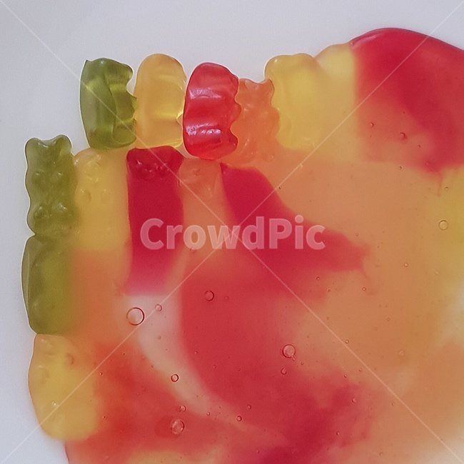 곰젤리,하리보,젤리,무지개,레인보우,사탕,디저트