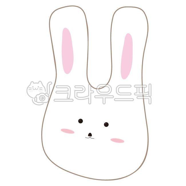 Rabbit,rabbit character,rabbit goods,stickers,goods,character,animal,quiet rabbit,cute,simple