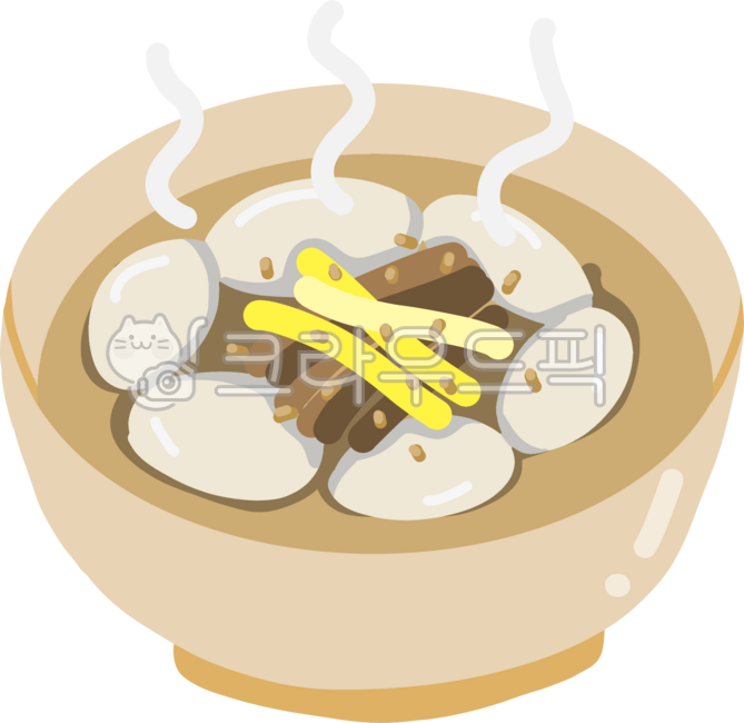 떡국, 음식, 한국음식, 떡국이미지, 새해음식떡국, 사진,이미지,일러스트,캘리그라피 - 김초보작가