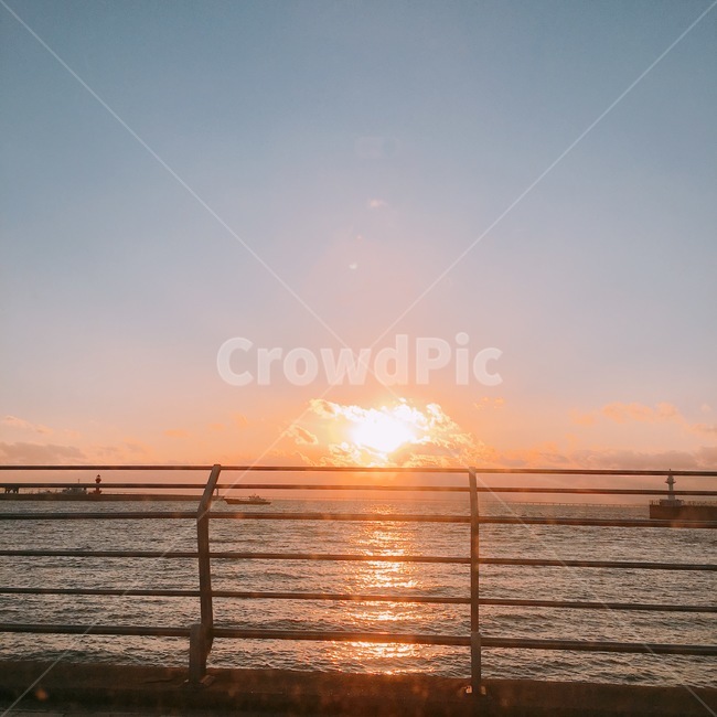 노을,바다,구름,일몰,하늘,해,자연,풍경,nature,landscape,flare,플레어,light,빛,sunlight,햇빛