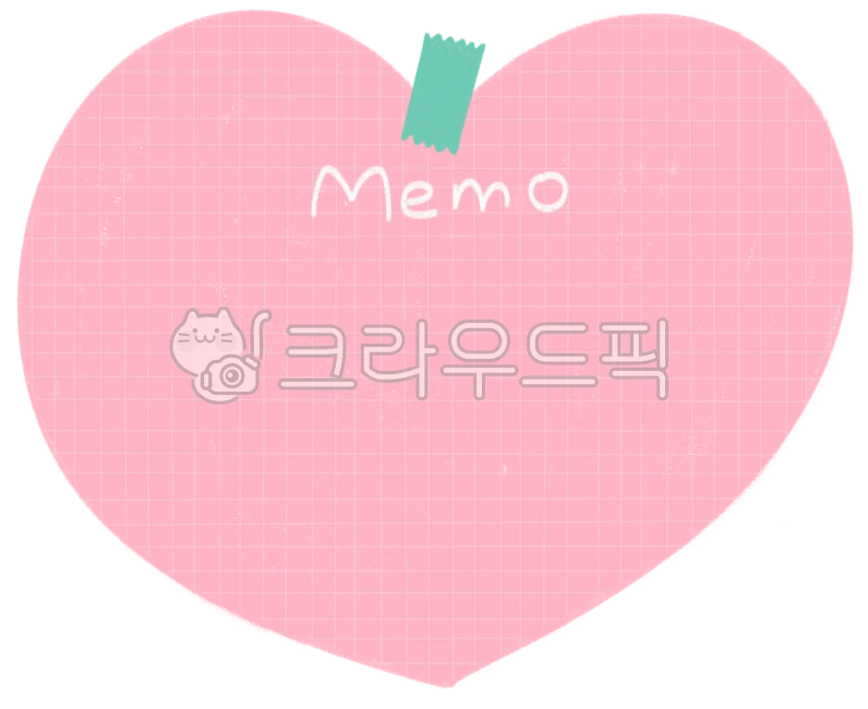 heart, heart memo, memo pad, memo, daku - Authentic Korean Stock Photos ...
