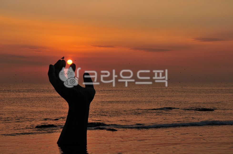 일출,해돋이,실루엣,동해일출,동해안일출,동해해돋이,호미곶