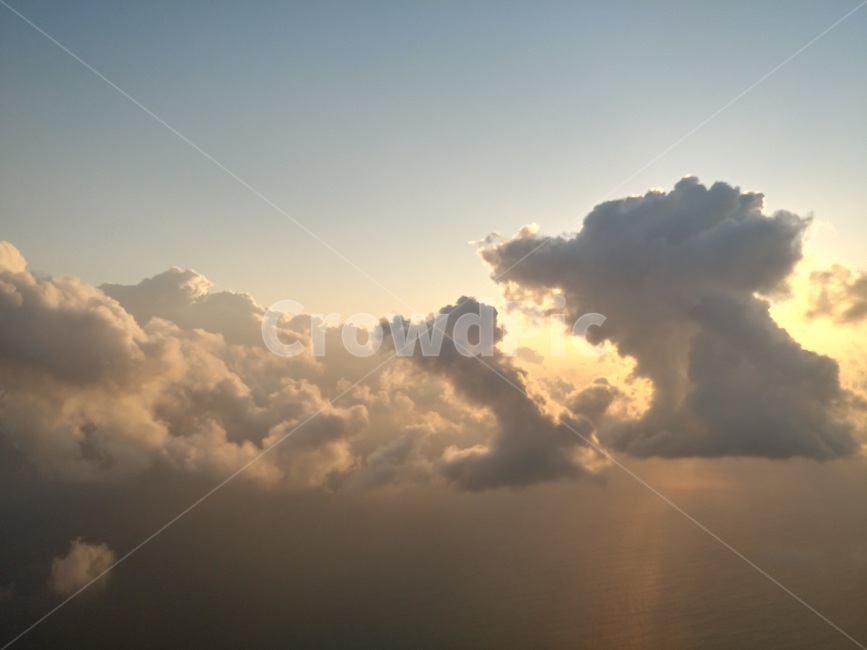 구름,하늘,태양,석양,노을,자연,풍경,nature,landscape,weather,날씨,outdoors,옥외,cloud,cumulus,적운,sky