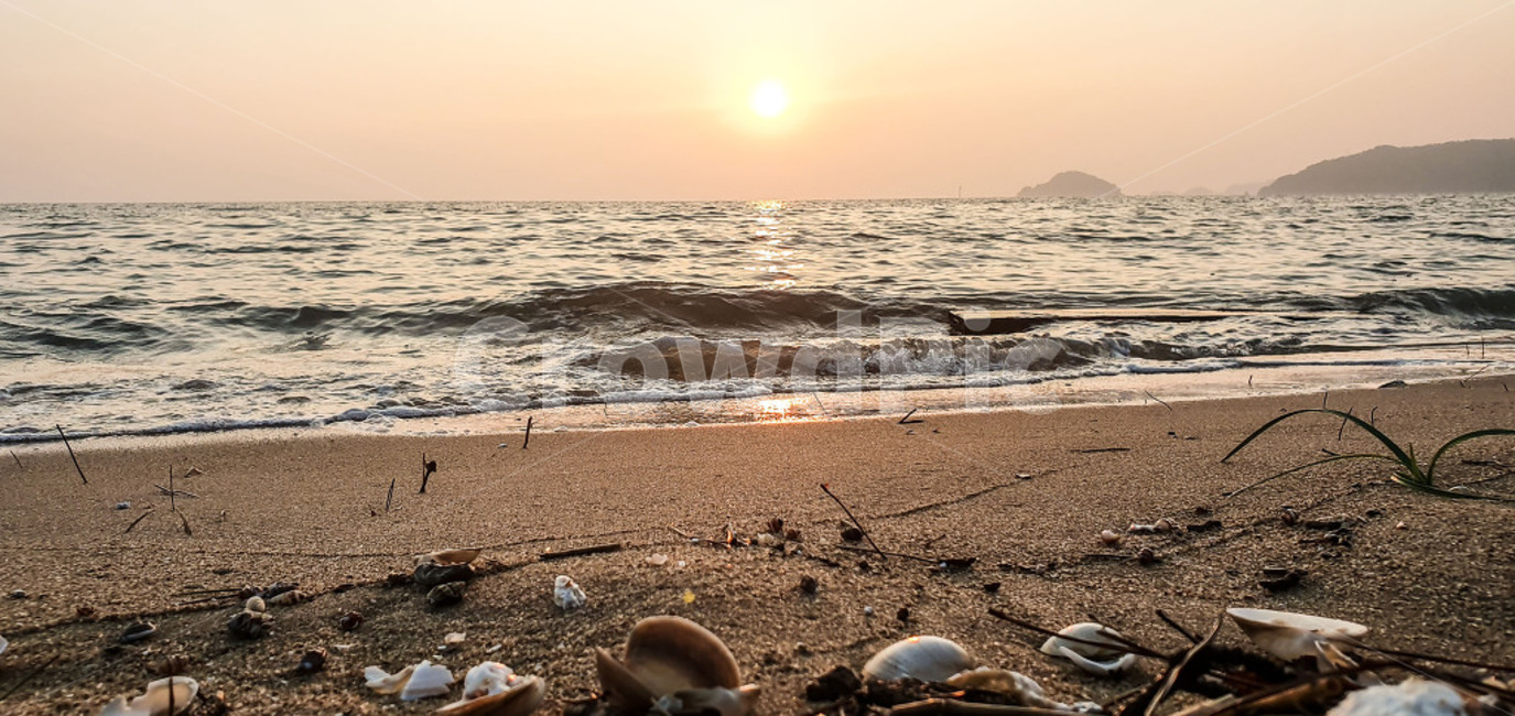 석양,파도,해변,노을,바다