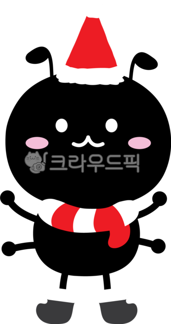 크리스마스,성탄절,동물,크리스마스동물,12월25일,개미,동학개미,서학개미,크리스마스개미,산타모자,주식,코인